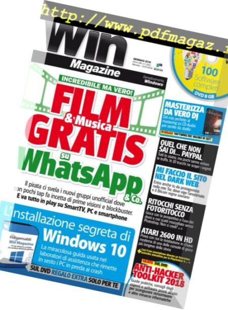Win Magazine – marzo 2018 Cover
