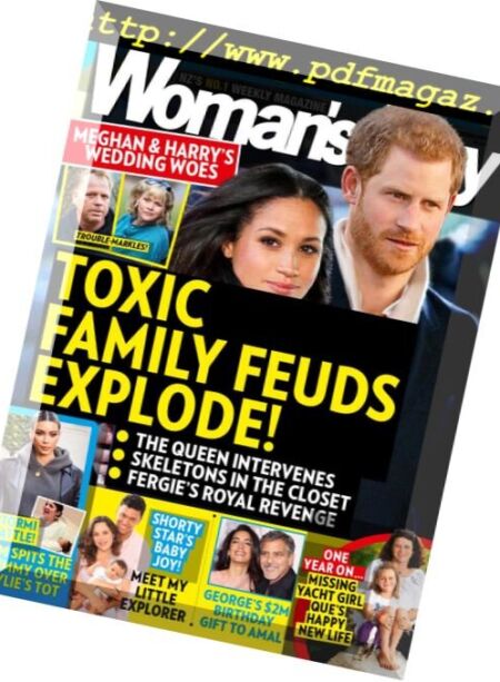 Woman’s Day New Zealand – 18 February 2018 Cover