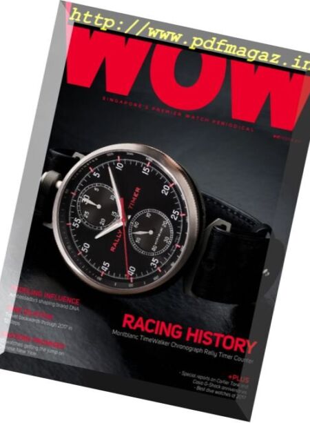 WOW Singapore – January 2018 Cover