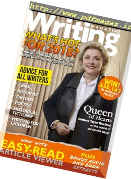 Writing Magazine – February 2018 Cover