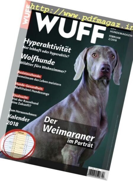 Wuff – Februar 2018 Cover