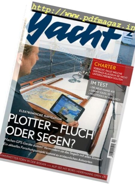 Yacht Germany – 3 Januar 2018 Cover