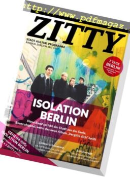 Zitty – 22 Februar 2018