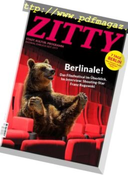 Zitty – 8 Februar 2018
