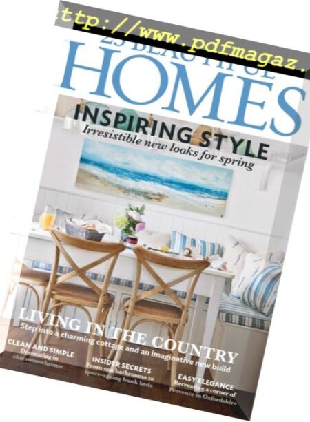 25 Beautiful Homes – April 2018 Cover