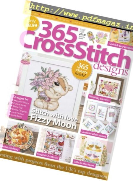 365 Cross Stitch Designs – Volume 7 2018 Cover