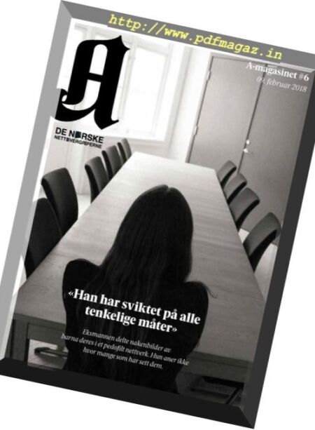 A-Magasinet – 9 februar 2018 Cover