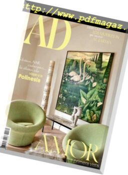 AD Architectural Digest Espana – abril 2018