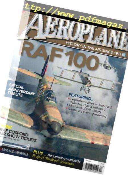Aeroplane – April 2018 Cover
