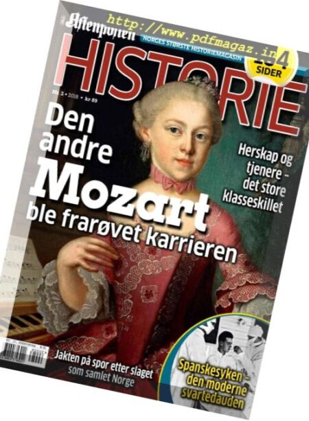 Aftenposten Historie – februar 2018 Cover