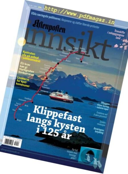 Aftenposten Innsikt – mai 2018 Cover