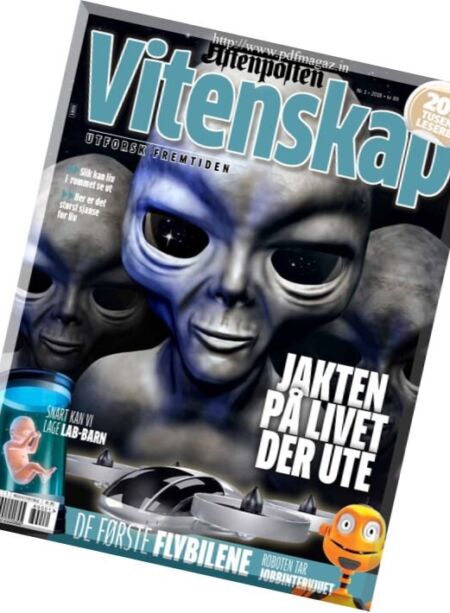 Aftenposten Vitenskap – januar 2018 Cover