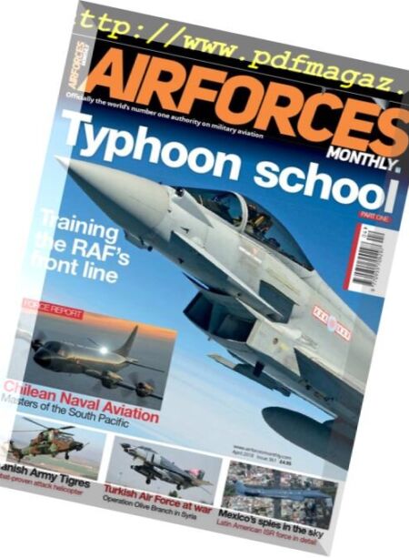 Air Forces Monthly – April 2018 Cover