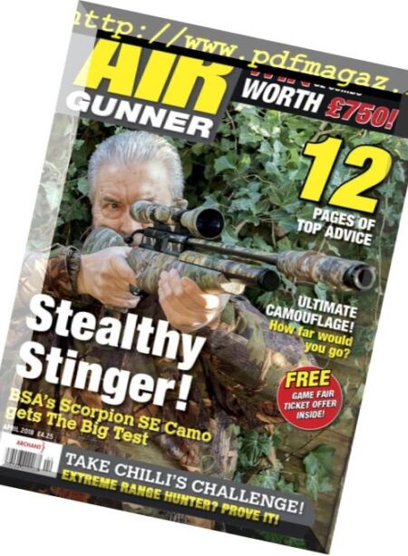 Air Gunner – April 2018 Cover