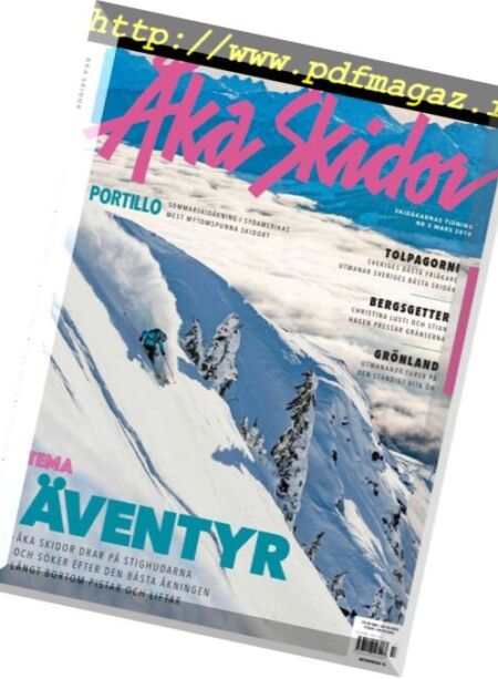 Aka Skidor – mars 2018 Cover