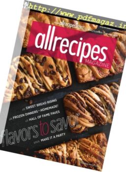 Allrecipes – February-March 2018