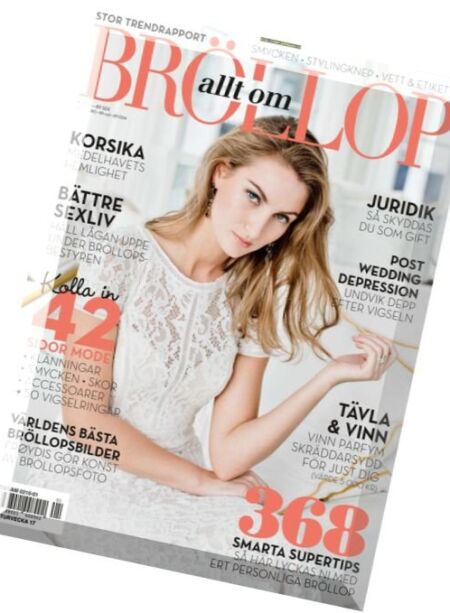 Allt om Brollop – Nr.1, 2018 Cover