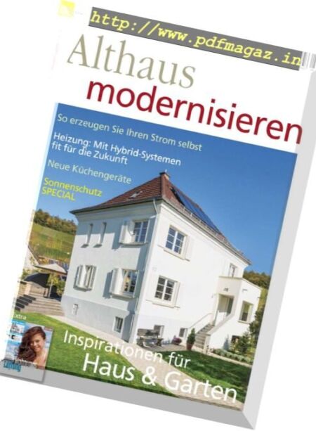 Althaus Modernisieren – April-Mai 2018 Cover