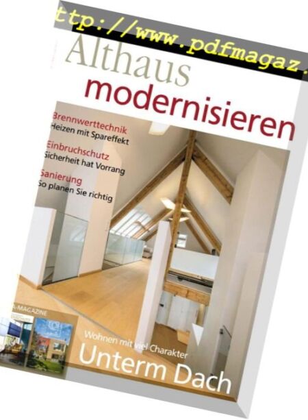 Althaus Modernisieren – Februar-Marz 2018 Cover