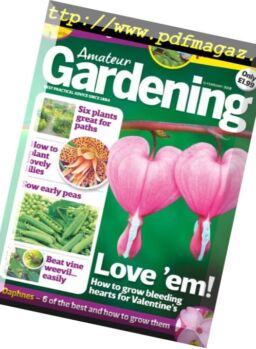 Amateur Gardening – 10 February 2018