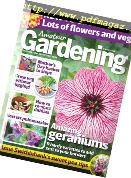 Amateur Gardening – 10 March 2018 Cover