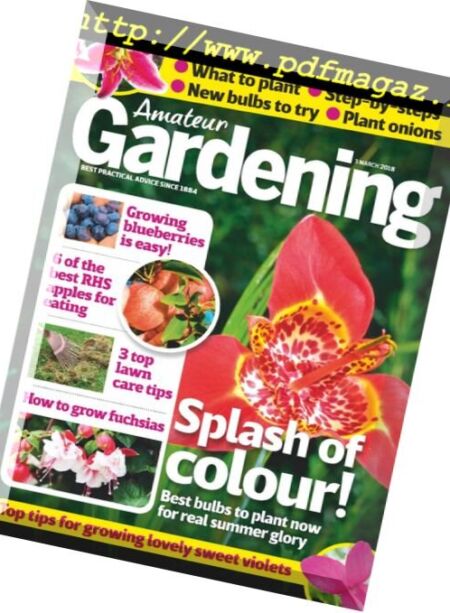 Amateur Gardening – 3 March 2018 Cover