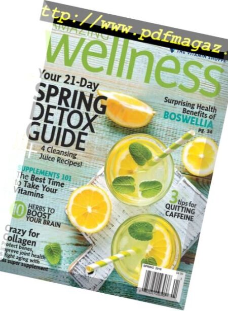 Amazing Wellness – March 2018 Cover