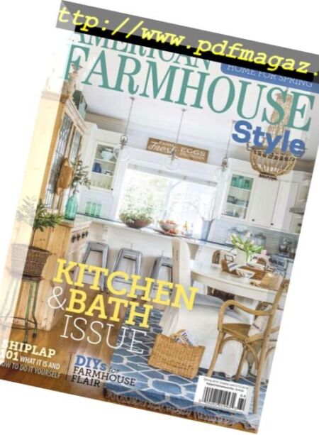 American Farmhouse Style – May 2018 Cover