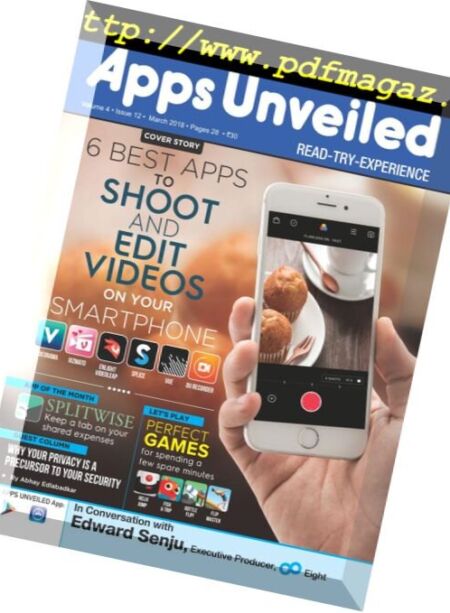 Apps Unveiled – March 2018 Cover