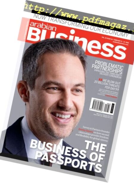 Arabian Business – 11 February 2018 Cover