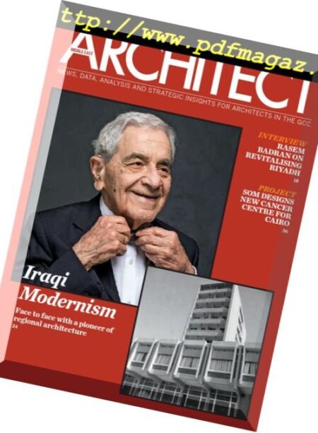 Architect Middle East – February 2018 Cover