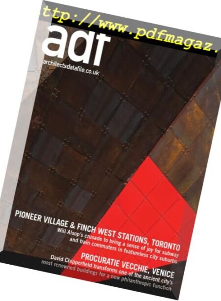 Architects Datafile (ADF) – February 2018 Cover
