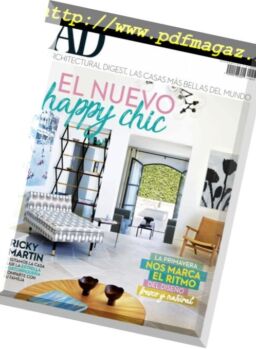 Architectural Digest Mexico – marzo 2018