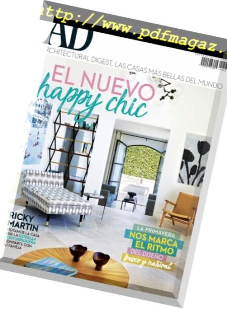 Architectural Digest Mexico – marzo 2018 Cover