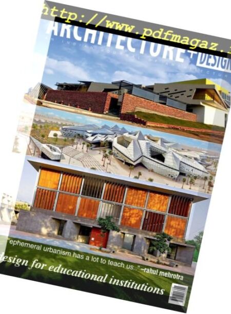 Architecture + Design – April 2018 Cover