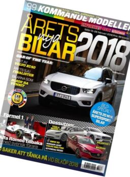 Arets nya Bilar – 2018