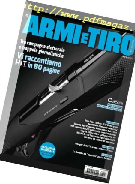 Armi e Tiro – Marzo 2018 Cover