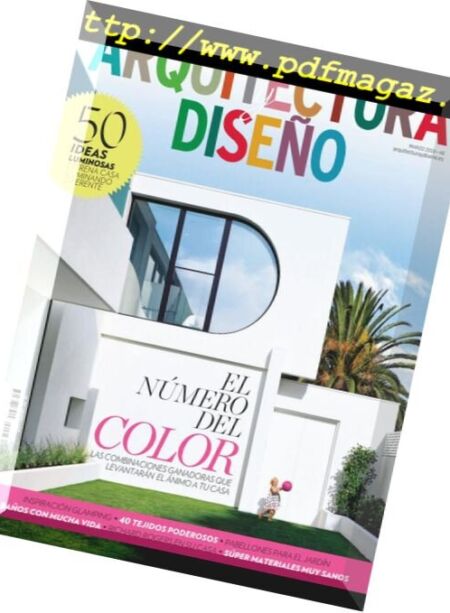 Arquitectura y Diseno – marzo 2018 Cover