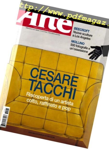 Arte – Febbraio 2018 Cover