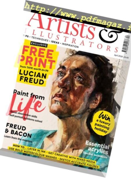 Artists & Illustrators – April 2018 Cover