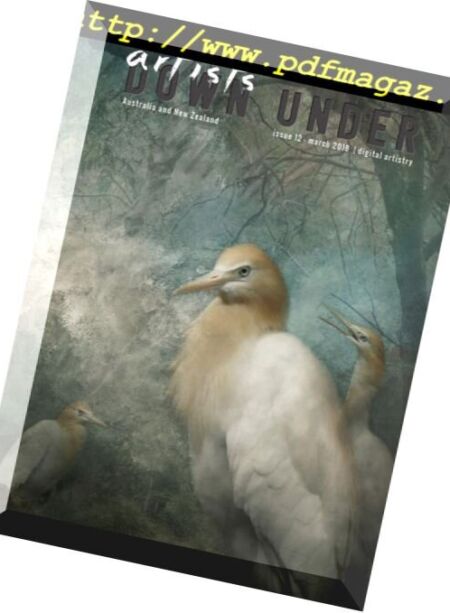 Artists Down Under – March 2018 Cover