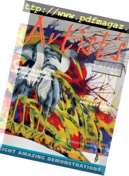 Artists Palette – February 2018 Cover