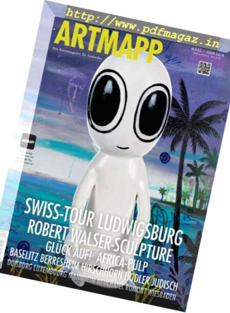 Artmapp Magazin – Fruhjahr 2018 Cover