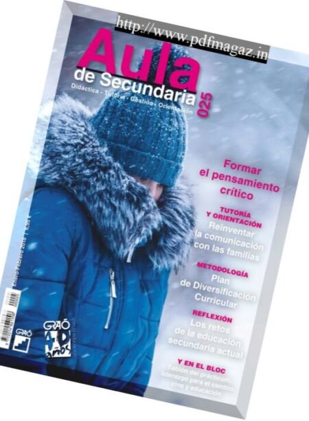 Aula de Secundaria – enero-febrero 2018 Cover