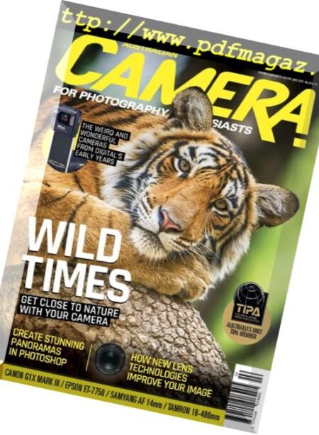 Australian Camera – March-April 2018 Cover