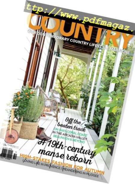 Australian Country – March-April 2018 Cover