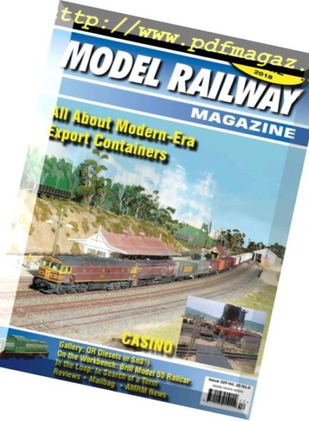 Australian Model Railway Magazine – April 2018 Cover