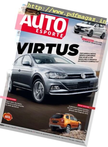 Auto Esporte Brazil – Fevereiro 2018 Cover
