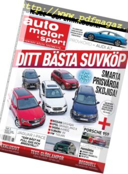 Auto Motor & Sport Sverige – 22 februari 2018