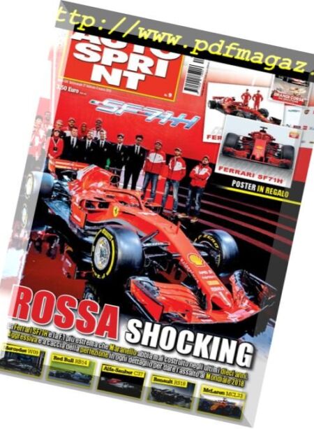 Auto Sprint – 27 Febbraio 2018 Cover